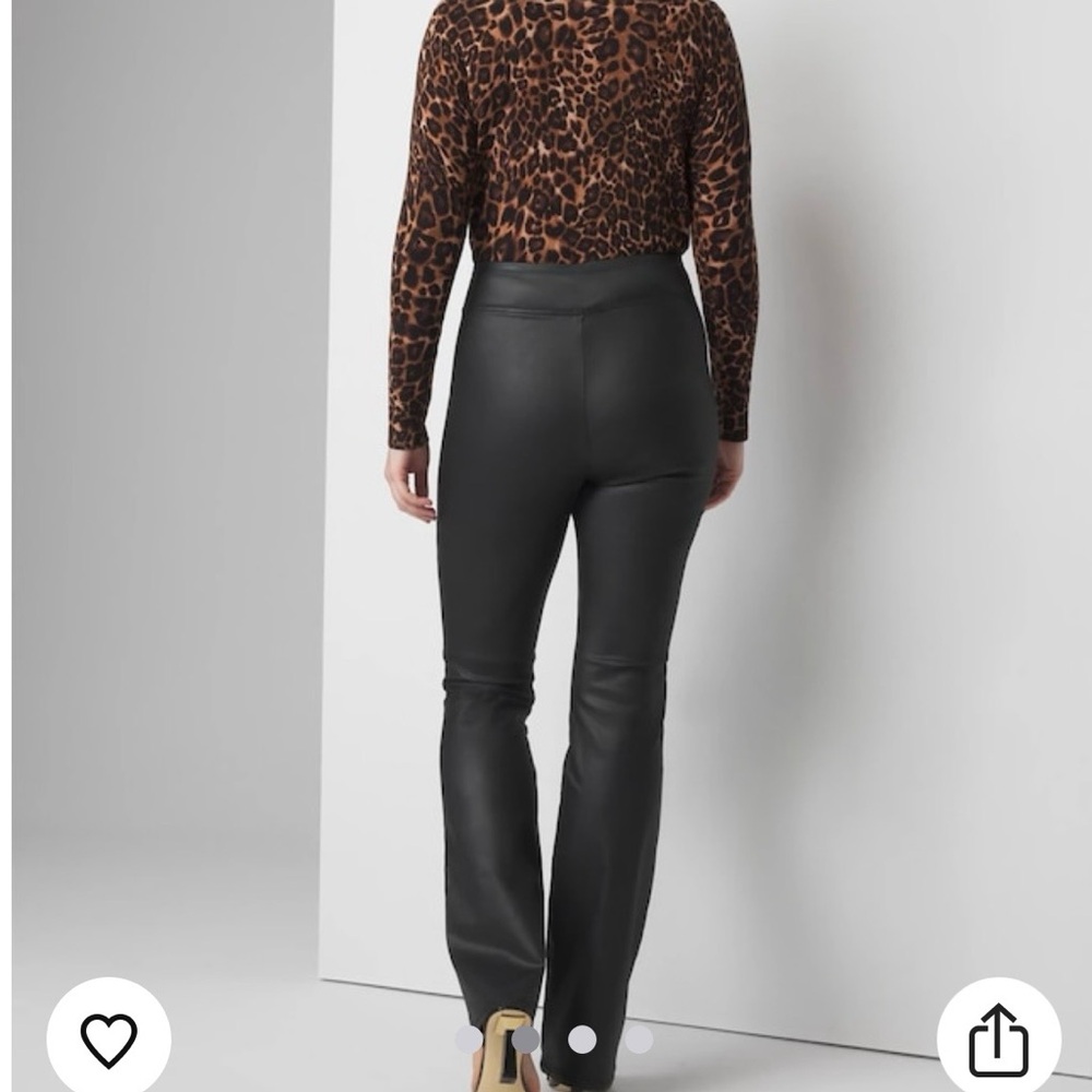 White House Black Market Black Straight Leg Pants